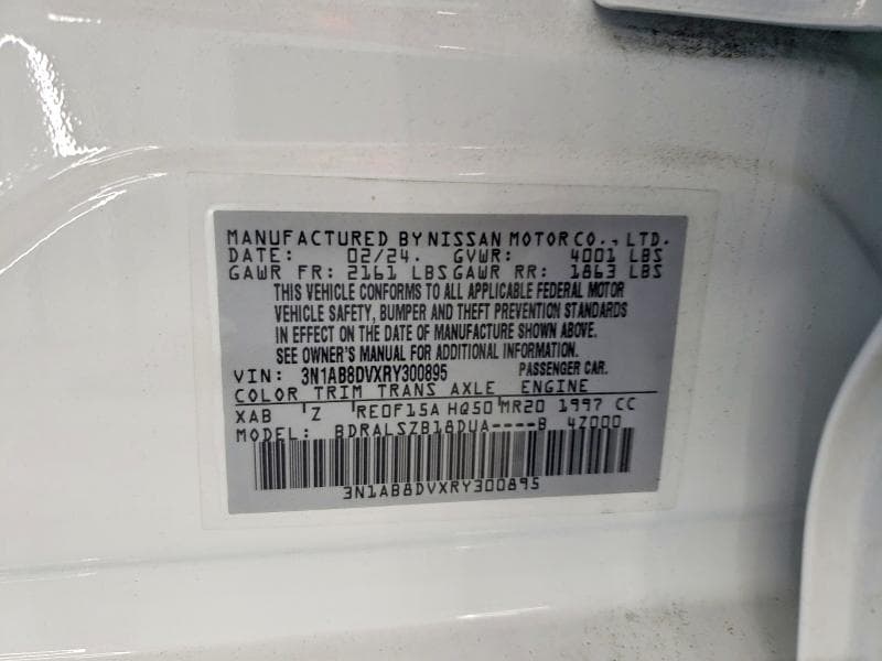 2024 NISSAN SENTRA SR 12