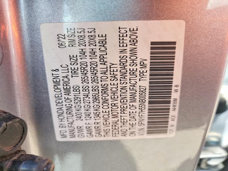 2022 HONDA PASSPORT EXL 13