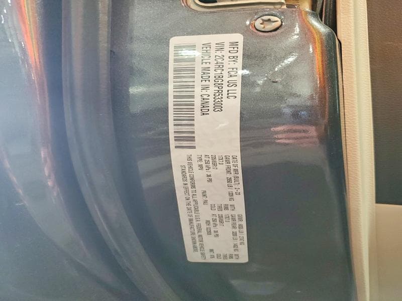 2023 CHRYSLER PACIFICA TOURING L 13