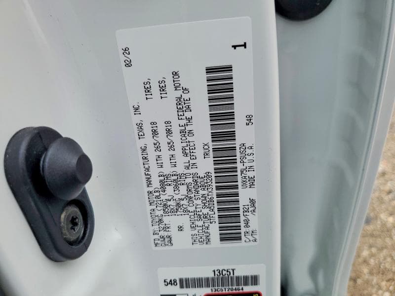 2026 TOYOTA TUNDRA SR5 12