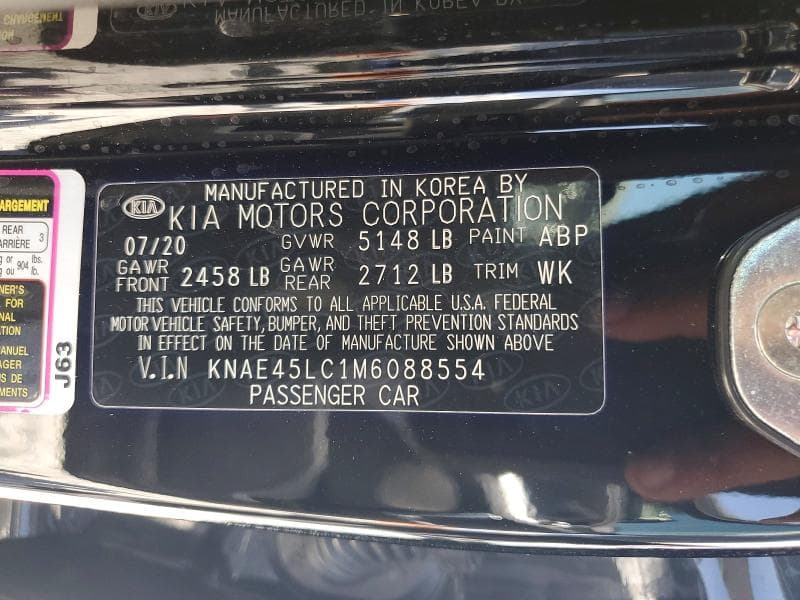 2021 KIA STINGER GT 12