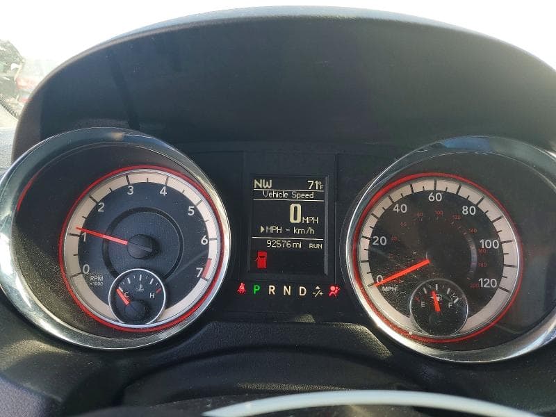 2019 DODGE GRAND CARAVAN GT 9