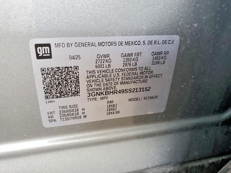 2025 CHEVROLET BLAZER 2LT 13