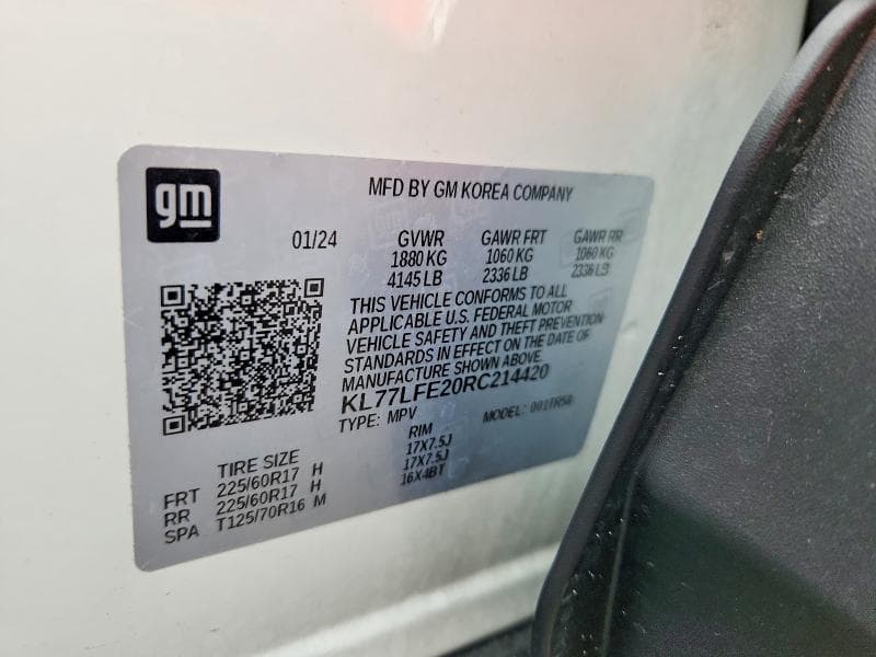 2024 CHEVROLET TRAX LS 14
