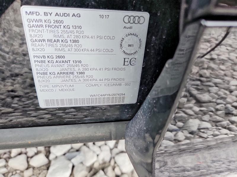 2018 AUDI SQ5 PRESTIGE 13