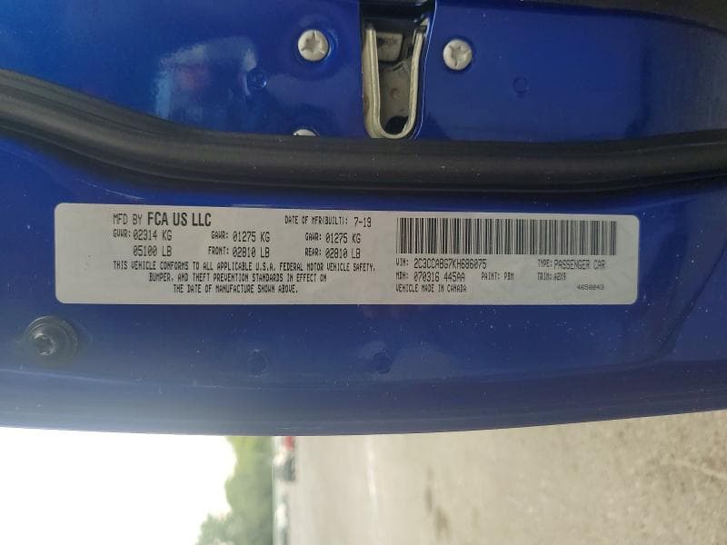 2019 CHRYSLER 300 S 12