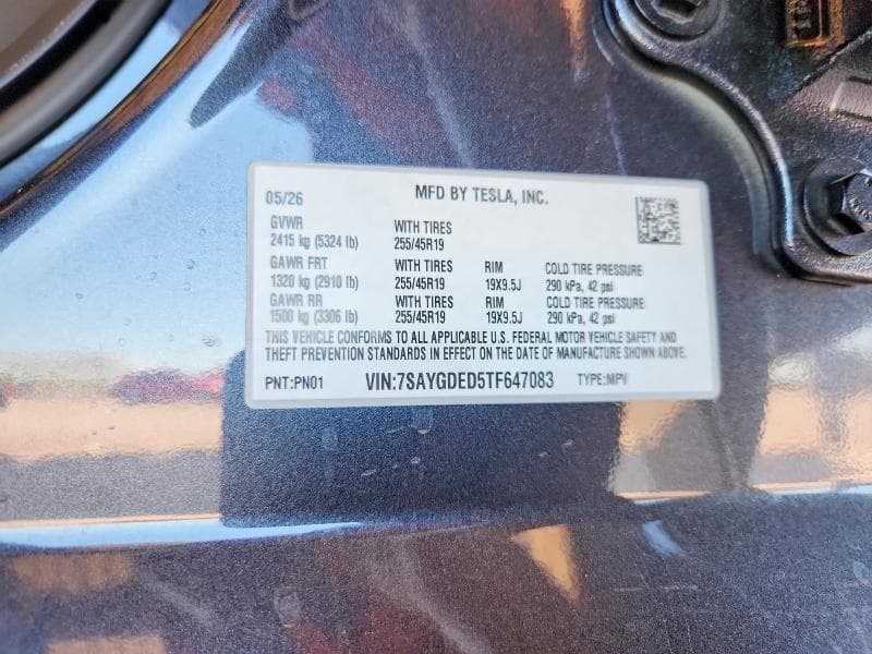 2026 TESLA MODEL Y 13