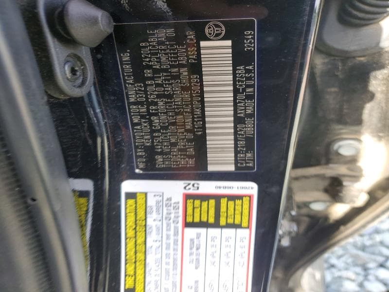 2023 TOYOTA CAMRY SE 13