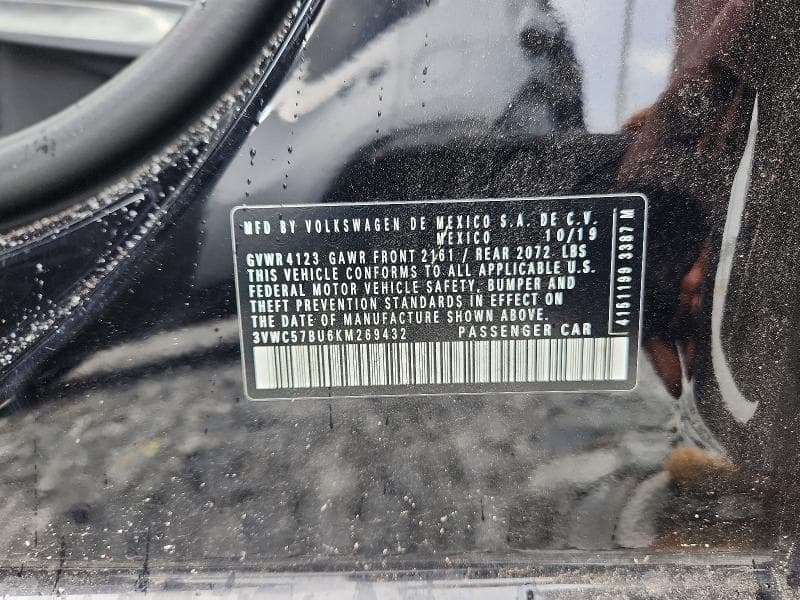 2019 VOLKSWAGEN JETTA S S 12