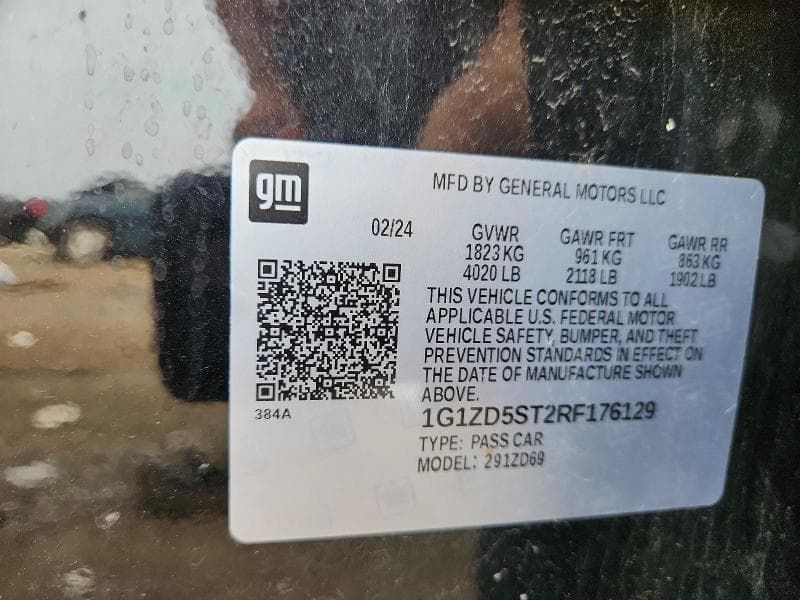 2024 CHEVROLET MALIBU LT 12