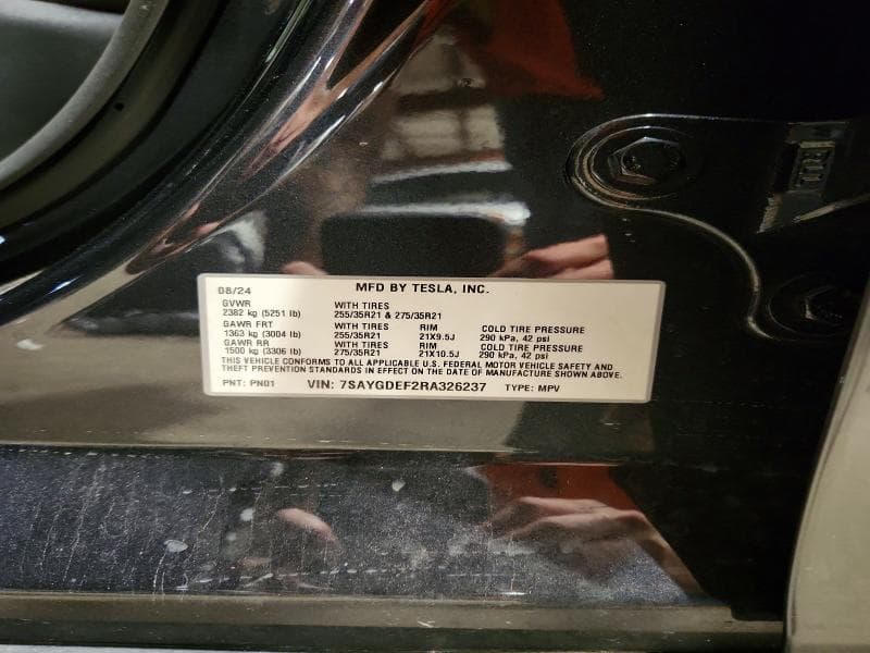 2024 TESLA MODEL Y 13