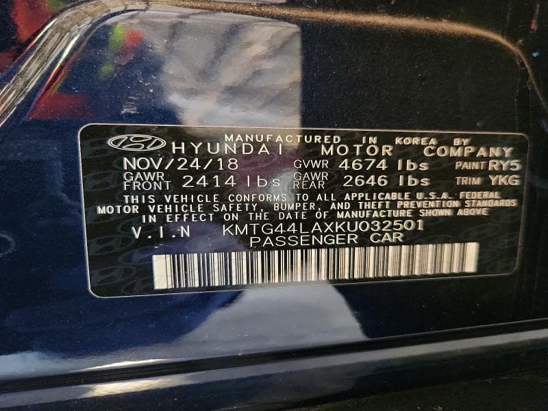 2019 GENESIS G70 2.0T ADVANCED 13