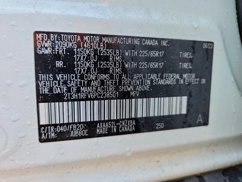 2023 TOYOTA RAV4 LE 14
