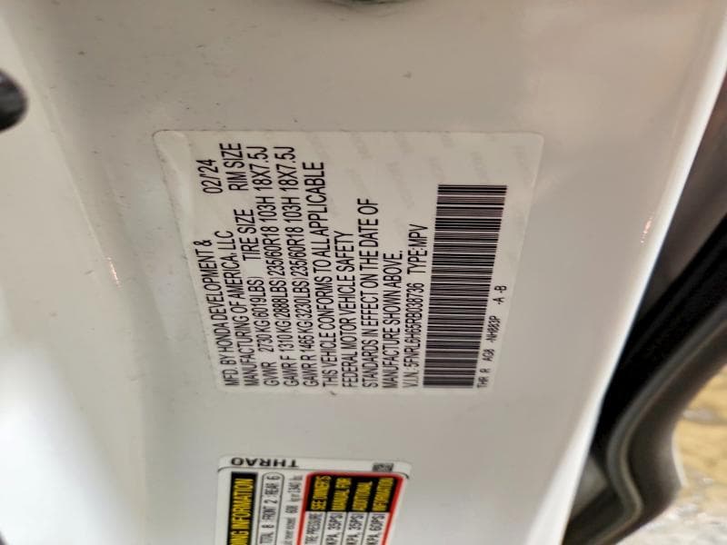 2024 HONDA ODYSSEY EXL 13