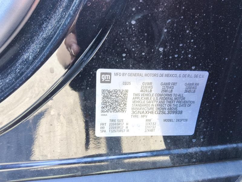 2025 CHEVROLET EQUINOX LT 13