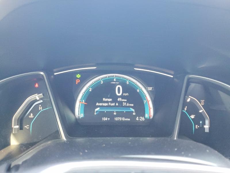 2017 HONDA CIVIC EX 9