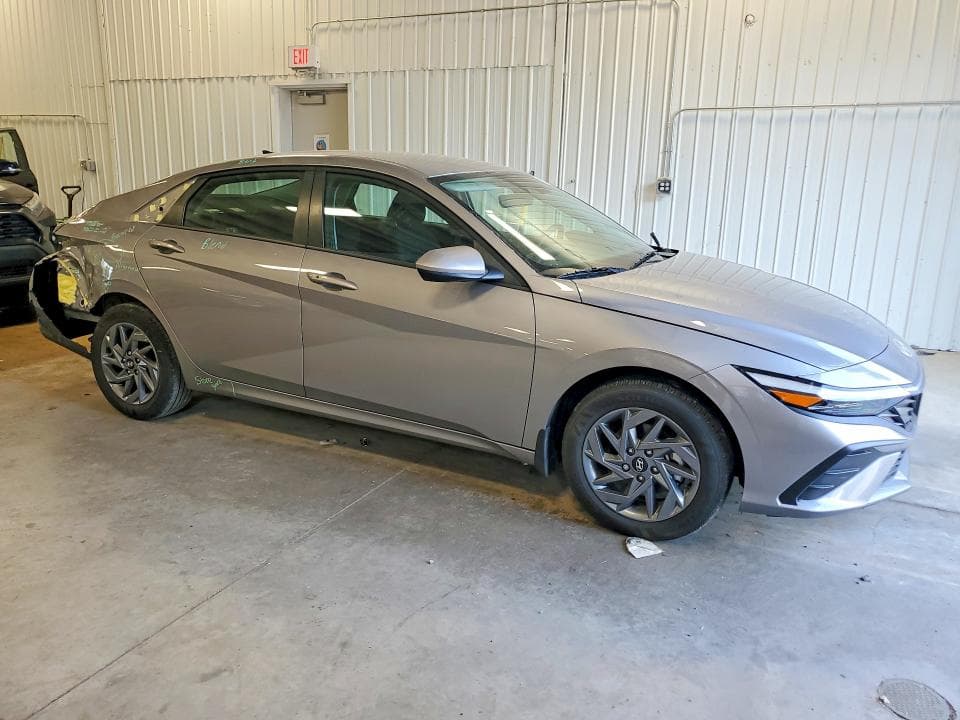 2025 HYUNDAI ELANTRA HYBRID BLUE 4
