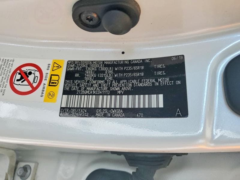 2019 LEXUS RX 450H BASE 14