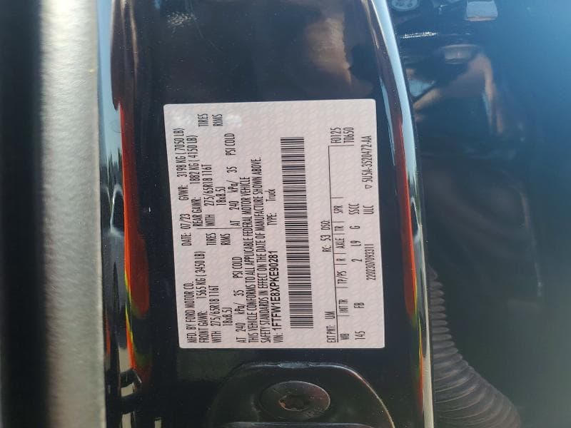 2023 FORD F150 SUPERCREW 12