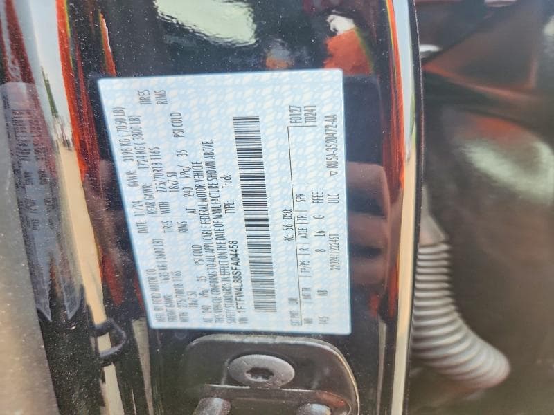 2025 FORD F150 TREMOR 12
