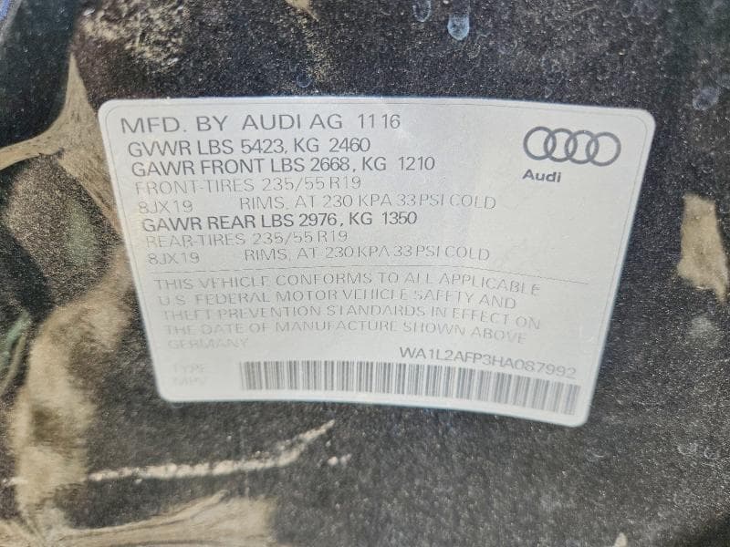2017 AUDI Q5 PREMIUM PLUS 13