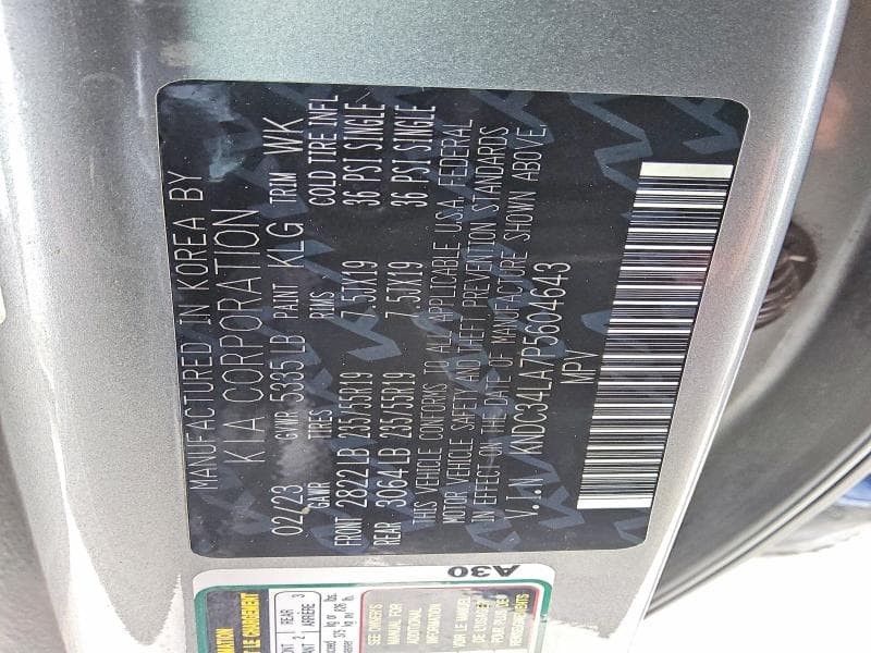 2023 KIA EV6 WIND 13