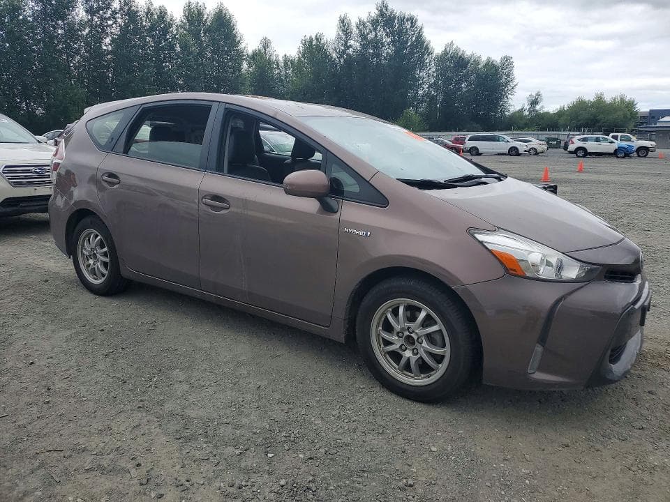 2017 TOYOTA PRIUS V FOUR 4