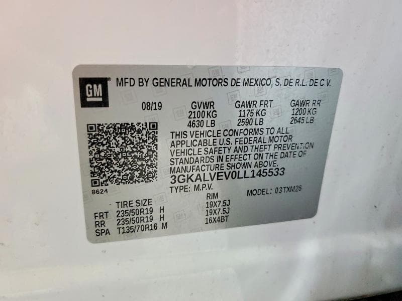 2020 GMC TERRAIN SLT 14