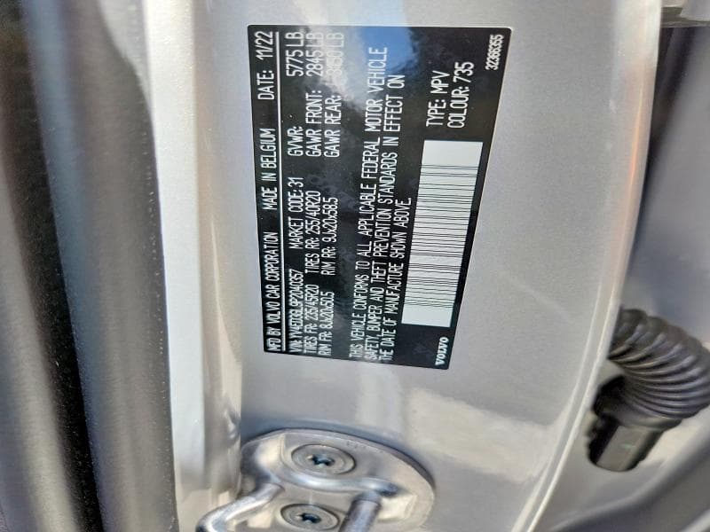 2023 VOLVO C40 RECHARGE PLUS 14