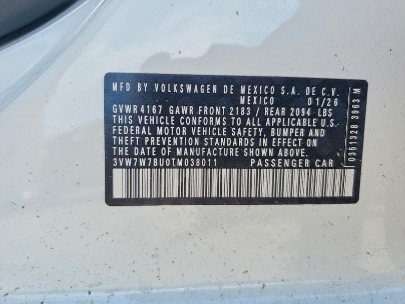 2026 VOLKSWAGEN JETTA SE SE 13