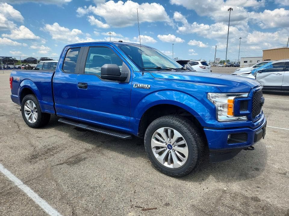 2018 FORD F150 SUPER CAB 4