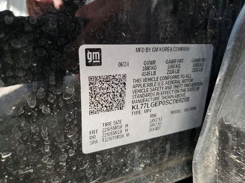 2025 CHEVROLET TRAX 1RS 13