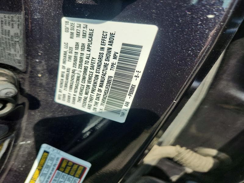 2018 HONDA CR-V EX 13