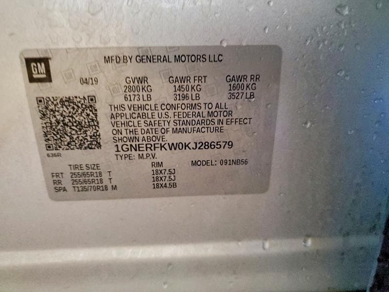 2019 CHEVROLET TRAVERSE LS 13