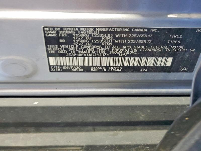 2022 TOYOTA RAV4 XLE 14