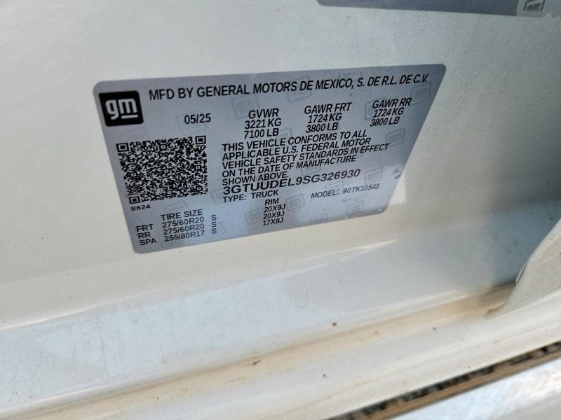 2025 GMC SIERRA K1500 SLT 13