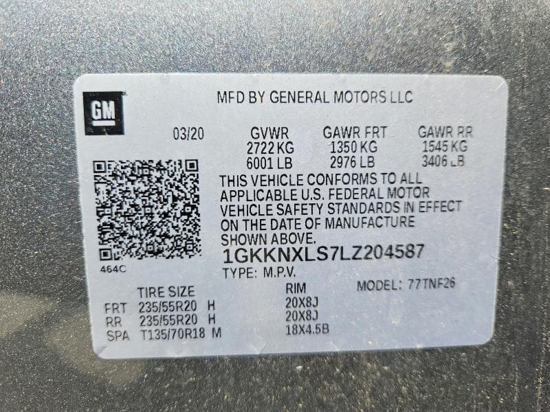 2020 GMC ACADIA DENALI 13