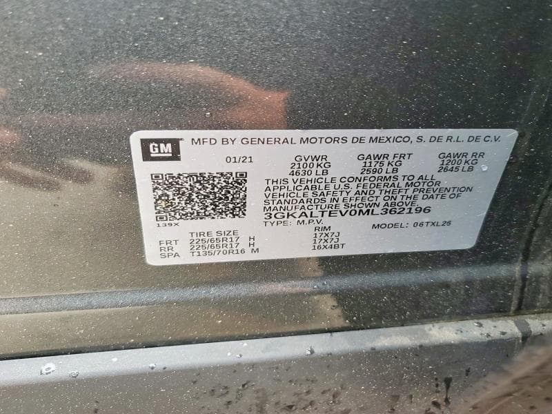 2021 GMC TERRAIN SLE 12