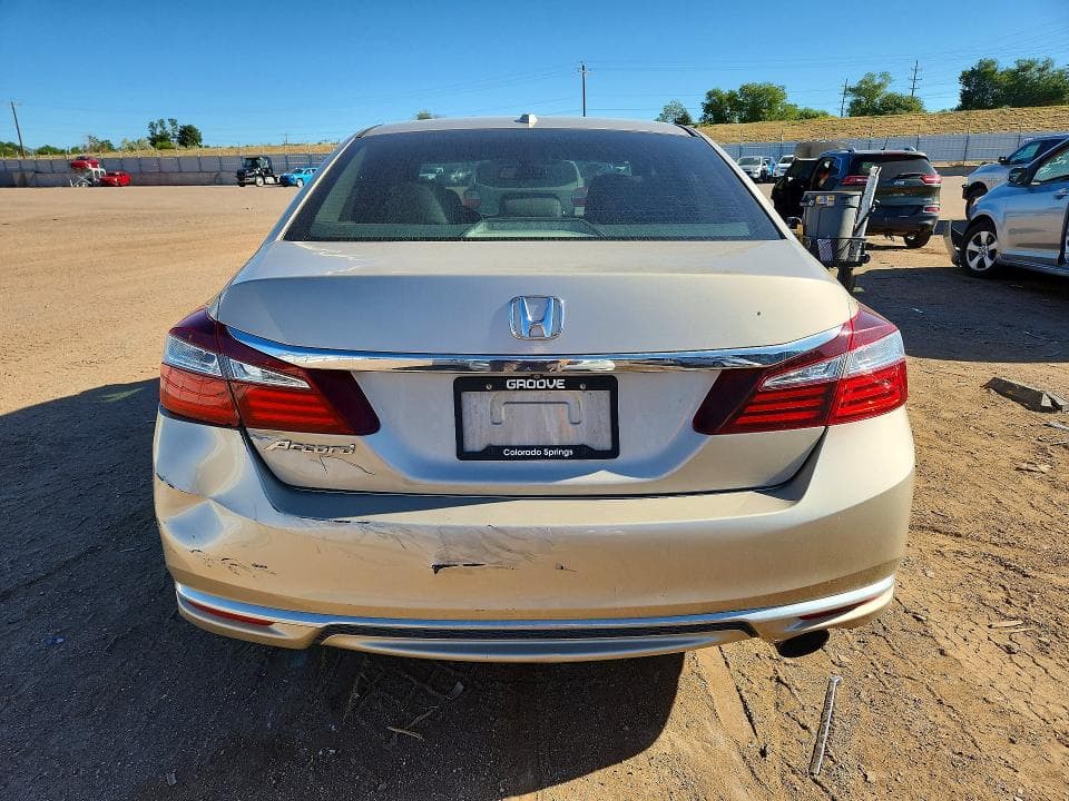 2017 HONDA ACCORD EXL 6