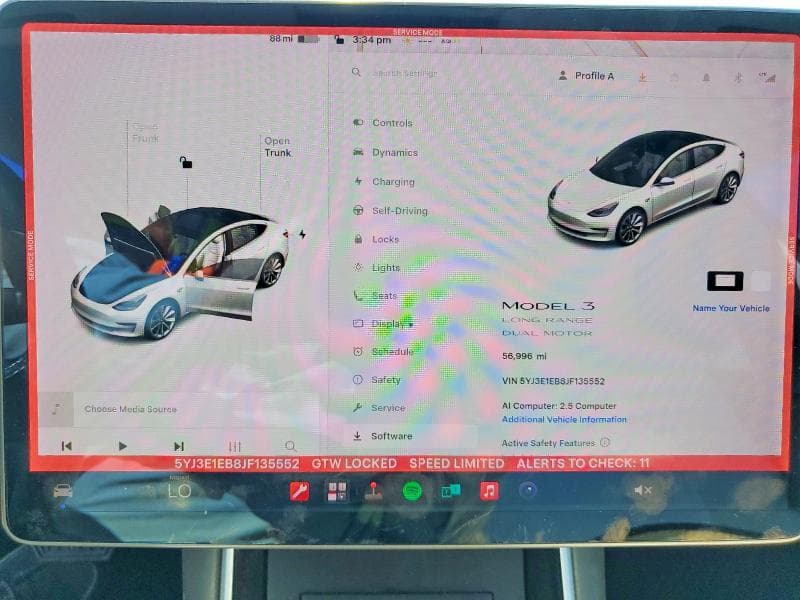 2018 TESLA MODEL 3 9