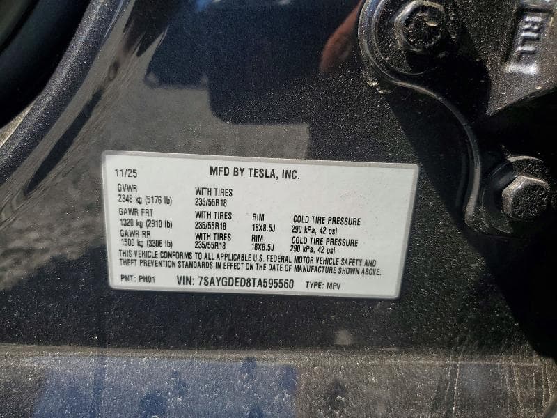2026 TESLA MODEL Y 14