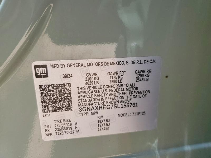 2025 CHEVROLET EQUINOX LT 12