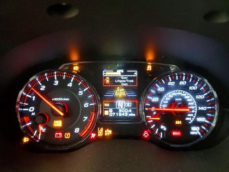 2019 SUBARU WRX LIMITED 9