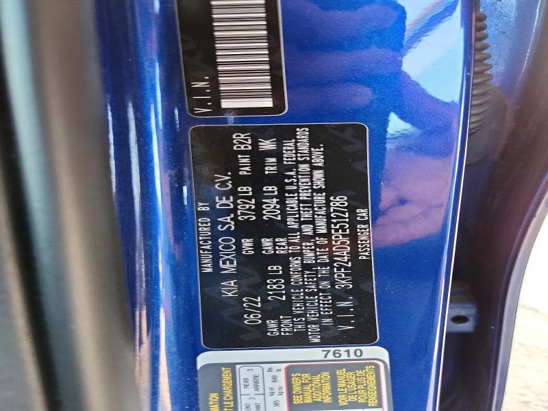 2023 KIA FORTE LXS 13