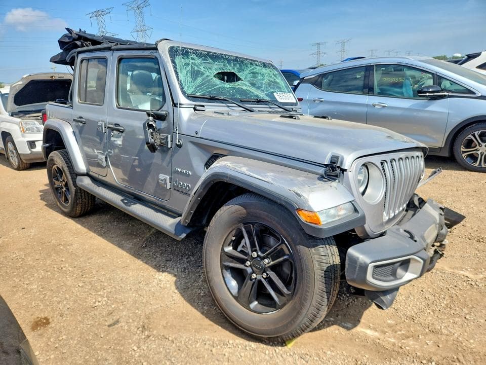 2020 JEEP WRANGLER UNLIMITED SAHARA 4