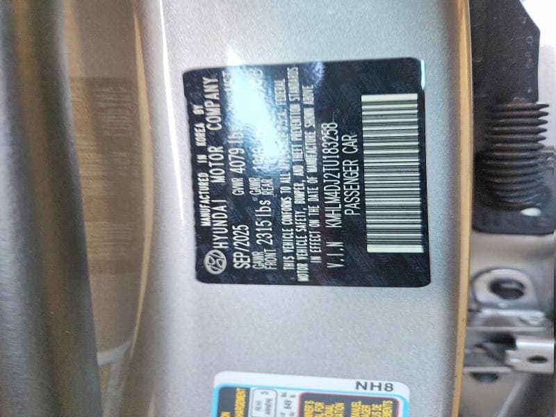 2026 HYUNDAI ELANTRA HYBRID SEL SPORT 12
