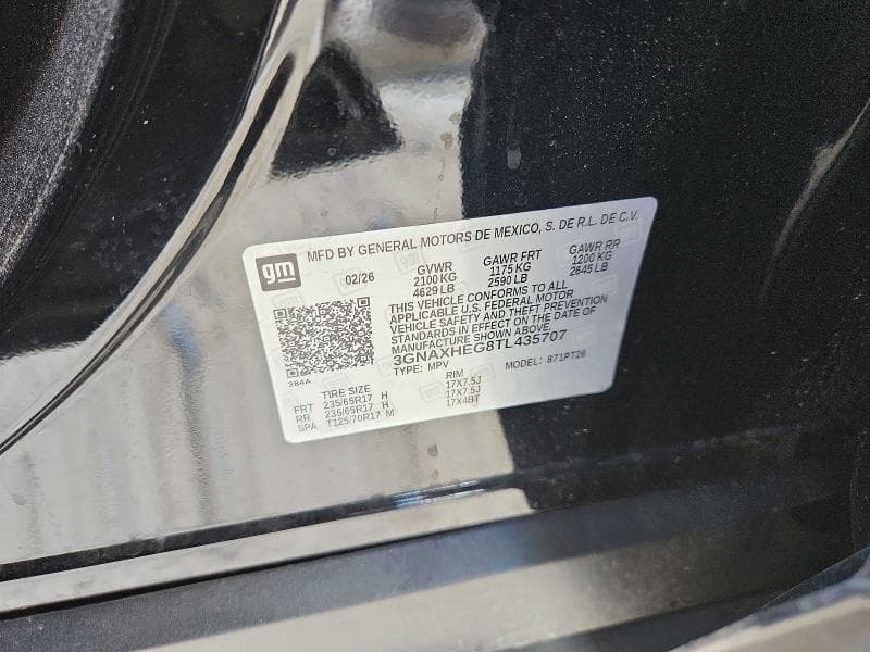 2026 CHEVROLET EQUINOX LT 12