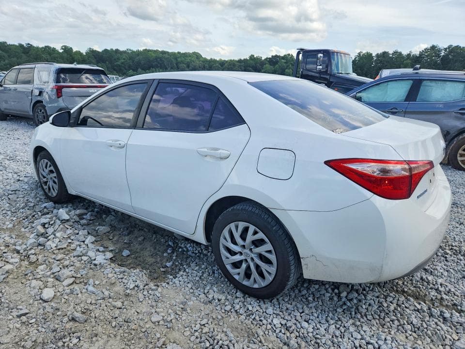 2017 TOYOTA COROLLA LE 2