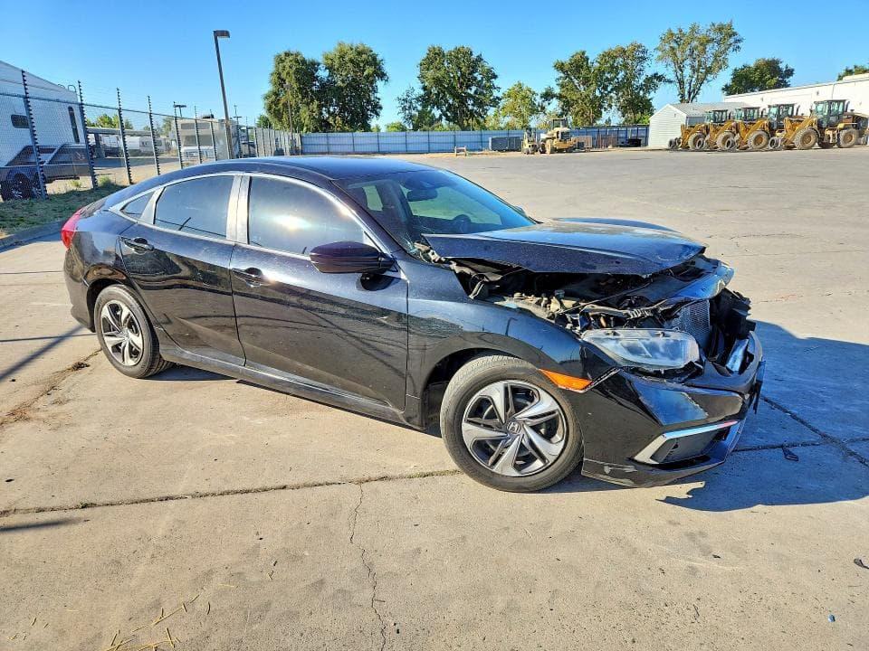 2019 HONDA CIVIC LX 4