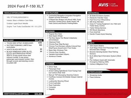 2024 FORD F150 LIGHTNING XLT 12